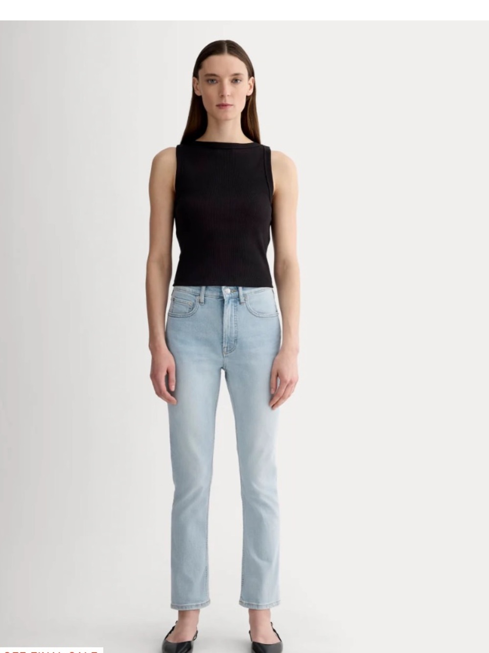 Everlane The Original Cheeky Jean Organic Cotton Sz 30